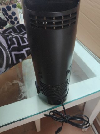 Ventilador Rowenta Artik Crystal Negro