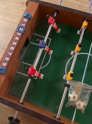 Futbolín de mesa
