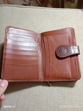 Cartera billetera monedero cuero mujer