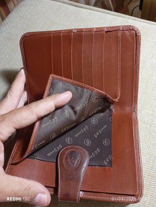 Cartera billetera monedero cuero mujer