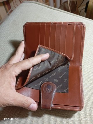 Cartera billetera monedero cuero mujer