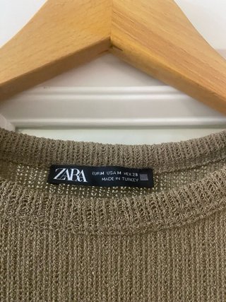 Jersey Zara Mujer Manga Larga Talla M