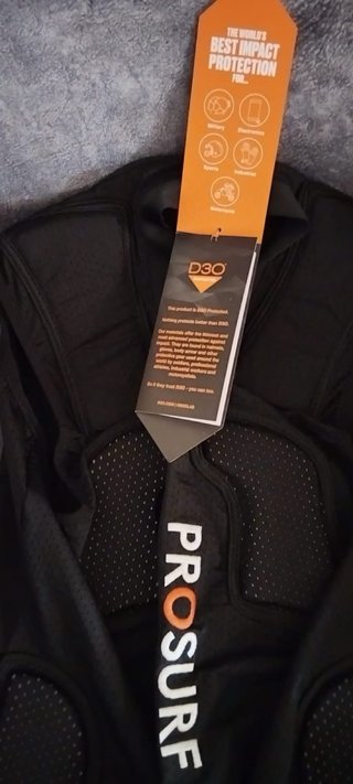 Prosurf Back D3O Espaldera Ps07 Talla M