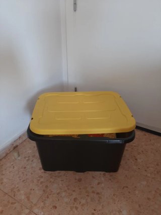Caja de almacenaje plástica