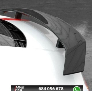 Aleron spoiler trasero en fibra de Carbono Audi R8