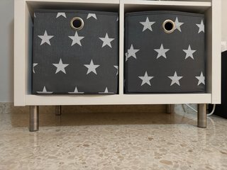 Mueble 4 cubos blanco Ikea
