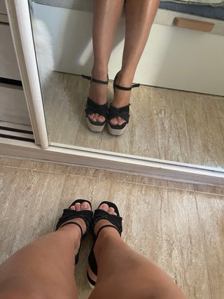 Hermosas sandalias de Stradivarius como nuevas