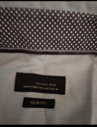Camisa Zara S,nova sem etiqueta,de algodão