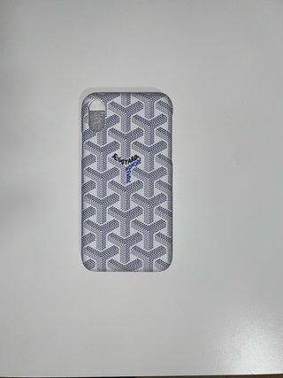 Custodia iPhone XS Goyard Bianca