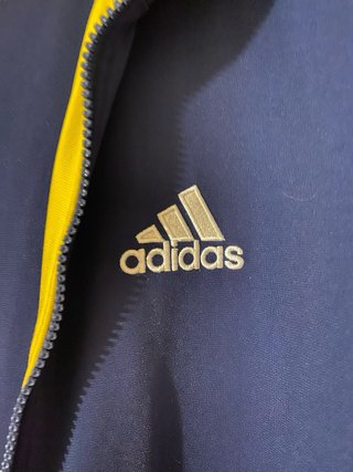 Tuta Adidas Vintage Blu/Gialla Tg. S