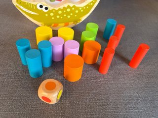 Juego de equilibrio cocodrilo MINISO