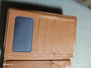 Cartera de piel mujer piel muy completa