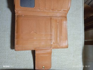 Cartera de piel mujer piel muy completa