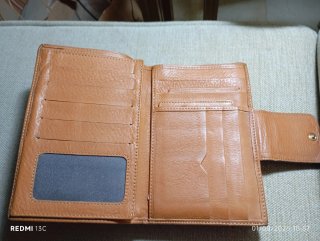 Cartera de piel mujer piel muy completa