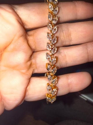Pulsera Acero Laminado 14k