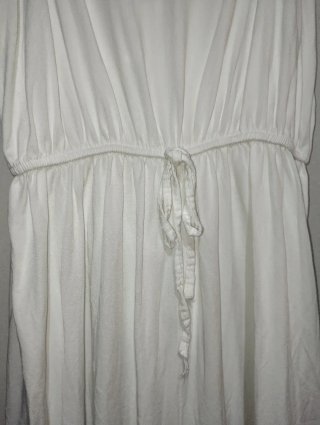 Tuta playsuit bianca con pizzo New Collection