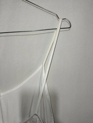 Tuta playsuit bianca con pizzo New Collection