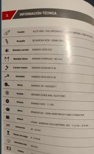 Bicicleta Eléctrica Megamo tallaM