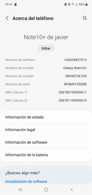 Samsung Galaxy Note 10 Plus Negro