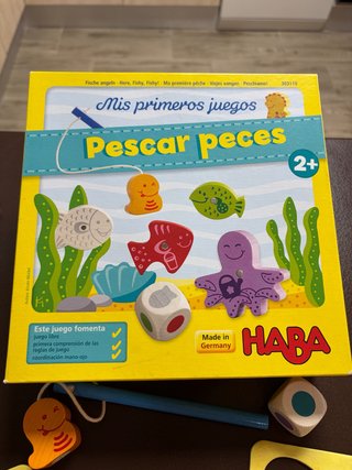 Juego Pescar Peces HABA 2+