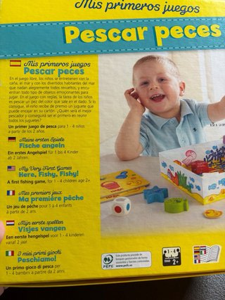 Juego Pescar Peces HABA 2+