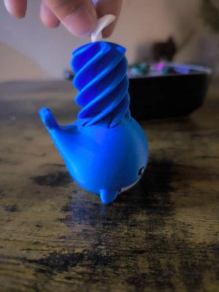 Ballena fidget sensorial articulada