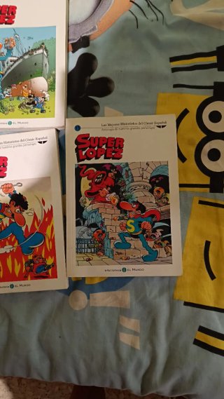 Lote libros comic super lopez