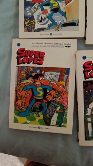 Lote libros comic super lopez