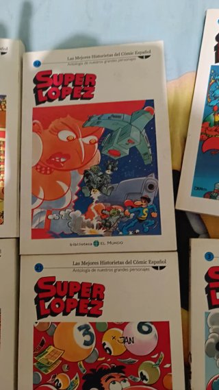 Lote libros comic super lopez