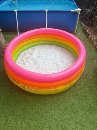 Piscina Hinchable Intex 160cm + Funda