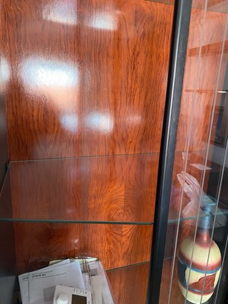 Mueble de salón y vitrina