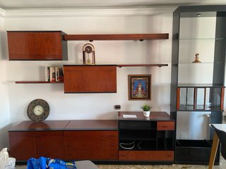 Mueble de salón y vitrina