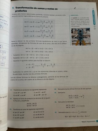 Matemáticas 1 Bachillerato
