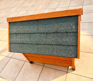 Caseta Perro Madera Zolia Marrón y Verde