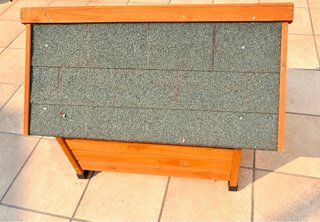 Caseta Perro Madera Zolia Marrón y Verde