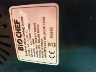 Biochef Atlas Living Juicer