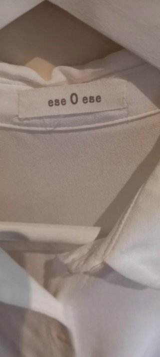 Blusa blanca manga larga