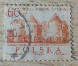 Lotto 6 Francobolli Vintage Polonia (Polska)