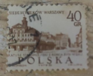 Lotto 6 Francobolli Vintage Polonia (Polska)