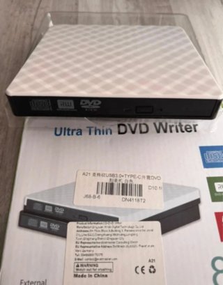 Lector DVD Externo Ultra Thin USB 3.0
