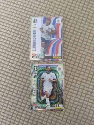 Jude Bellingham 2 cartas Panini