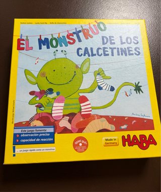 El Monstruo de los Calcetines - Juego de Mesa HABA