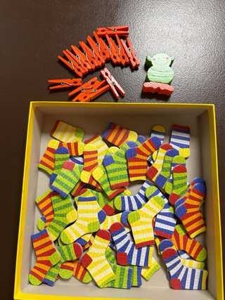 El Monstruo de los Calcetines - Juego de Mesa HABA