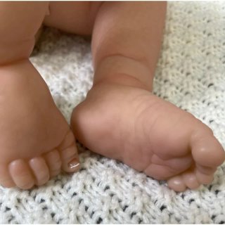 Muñeca reborn bebé silicona