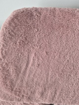 Cojines de felpa rosa (Set de 6)