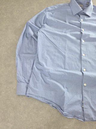 Camicia Michael Kors Slim Fit Blu A Righe