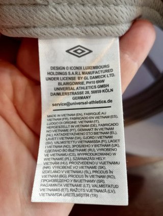 Cappellino Umbro bianco