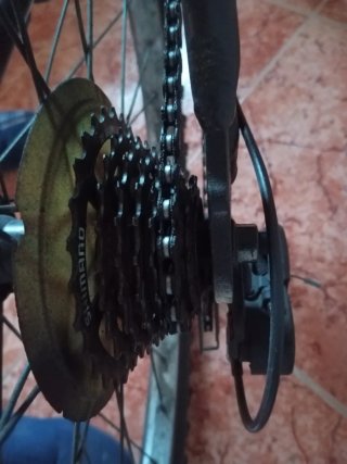 Bicicleta de Montaña Negra
