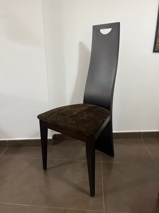 Mesa extensible y 4 sillas