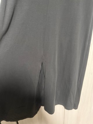 Vestido Zara Gris Largo Midi Talla Única ,